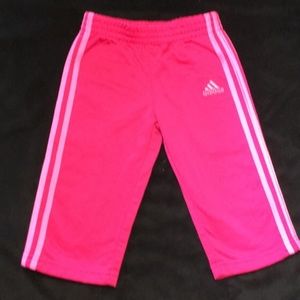 ADIDAS girl’s track athletic pants